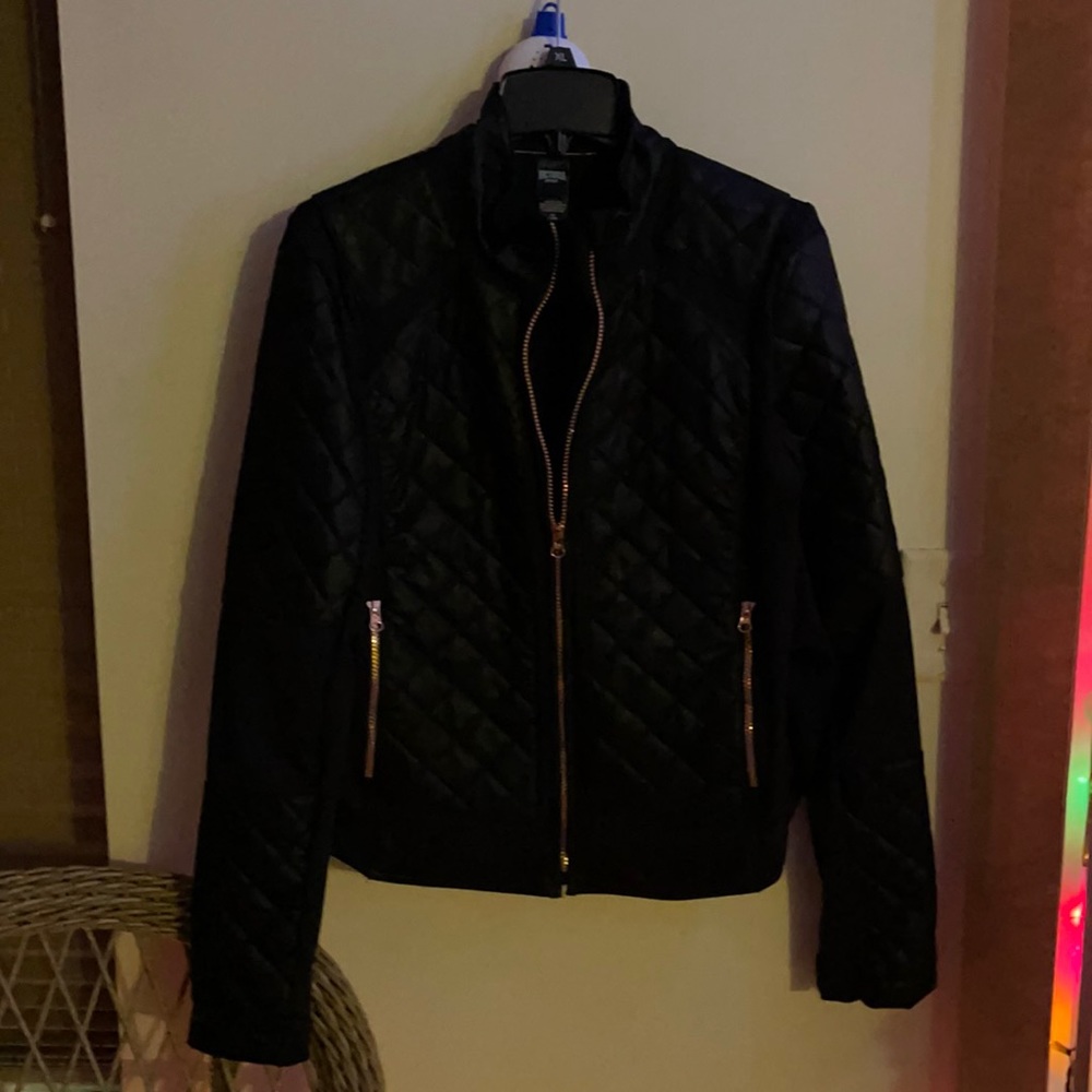 A leather jacket